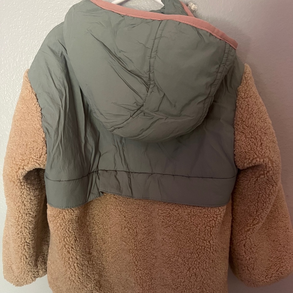 Zara 6 kids teddy jacket